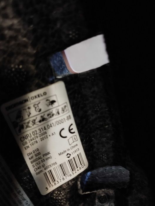 Kask na rolki, deskorolkę, hulajnogę S (52-55) dla dzieci Oxelo