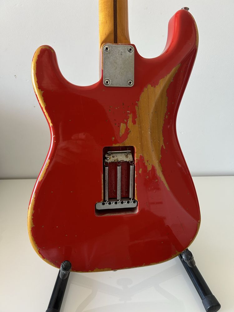 Gitara BUZZ yellowjacket relic fender stratocaster japan custom