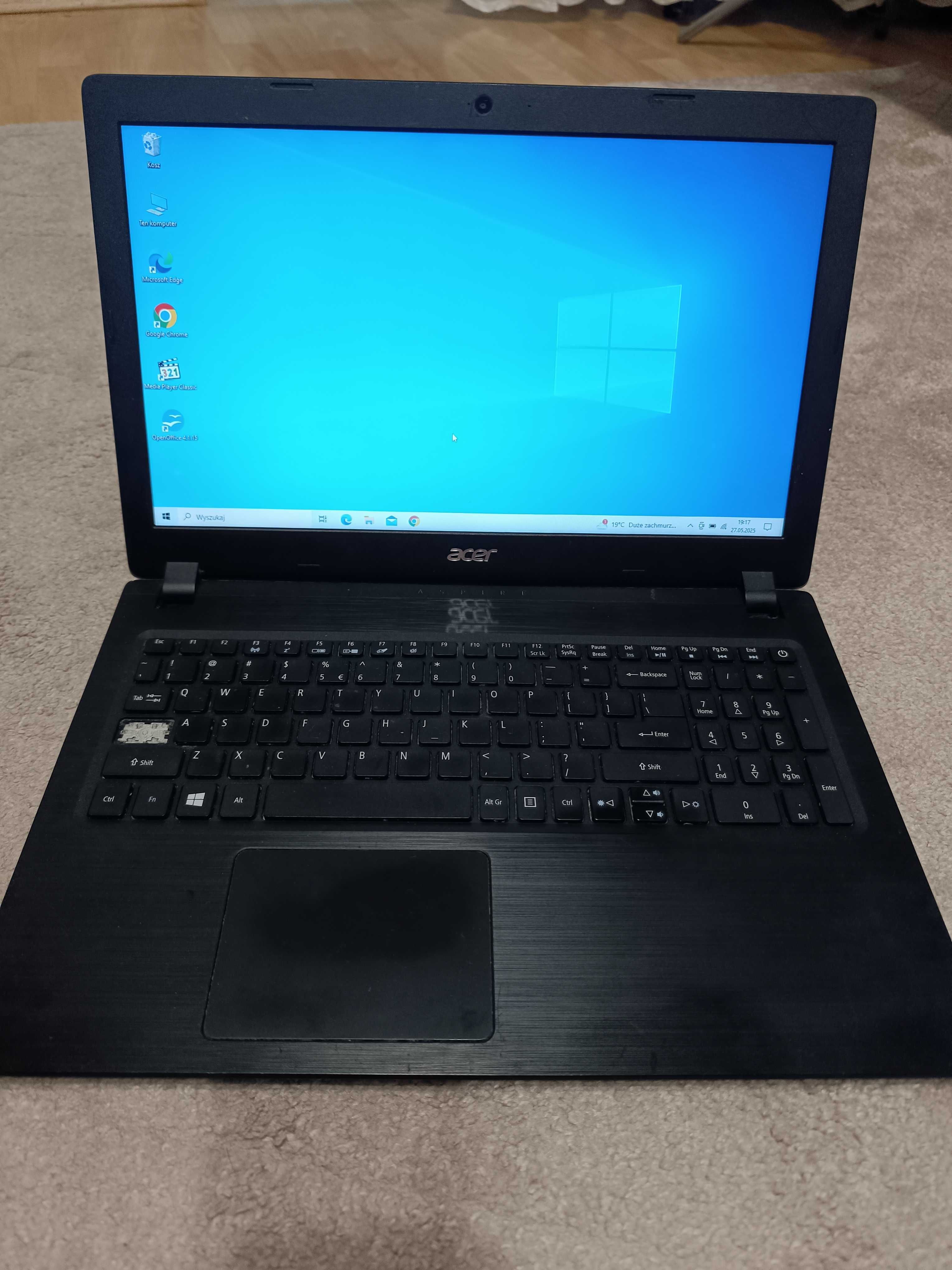 ACER A315-51   i3-6006U gwarancja nowy akumulator.