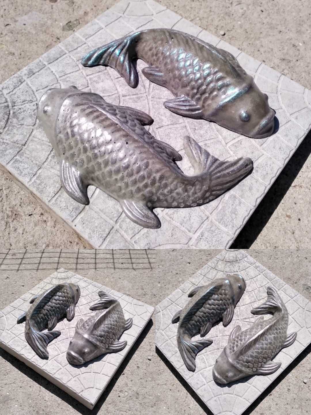 Садовая скульптура из бетона Черепаха/Жуки/Розы (украшения для клумб)