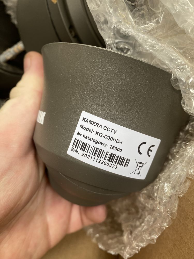 Kenik 6 kamer CCTV i rejestrator plus kable