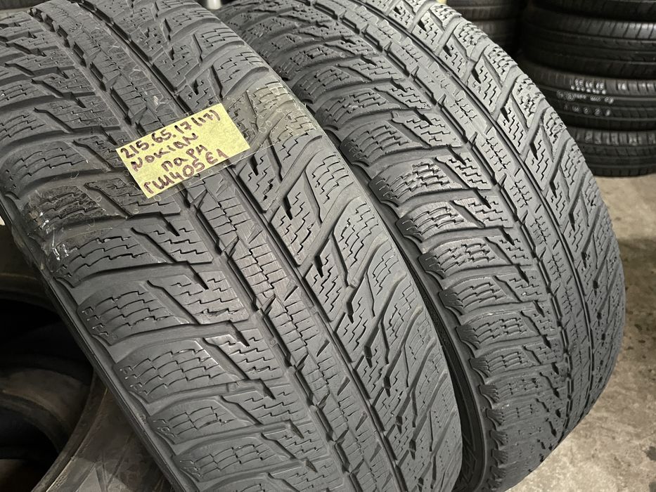 ГШ405 зимові шини 215/65 r17 nokian пара резина р17