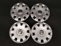 Felgi Stalowe VW Golf, Touran, Caddy 15&#039;&#039; 5x112 + Oryg. Kołpak 4szt.