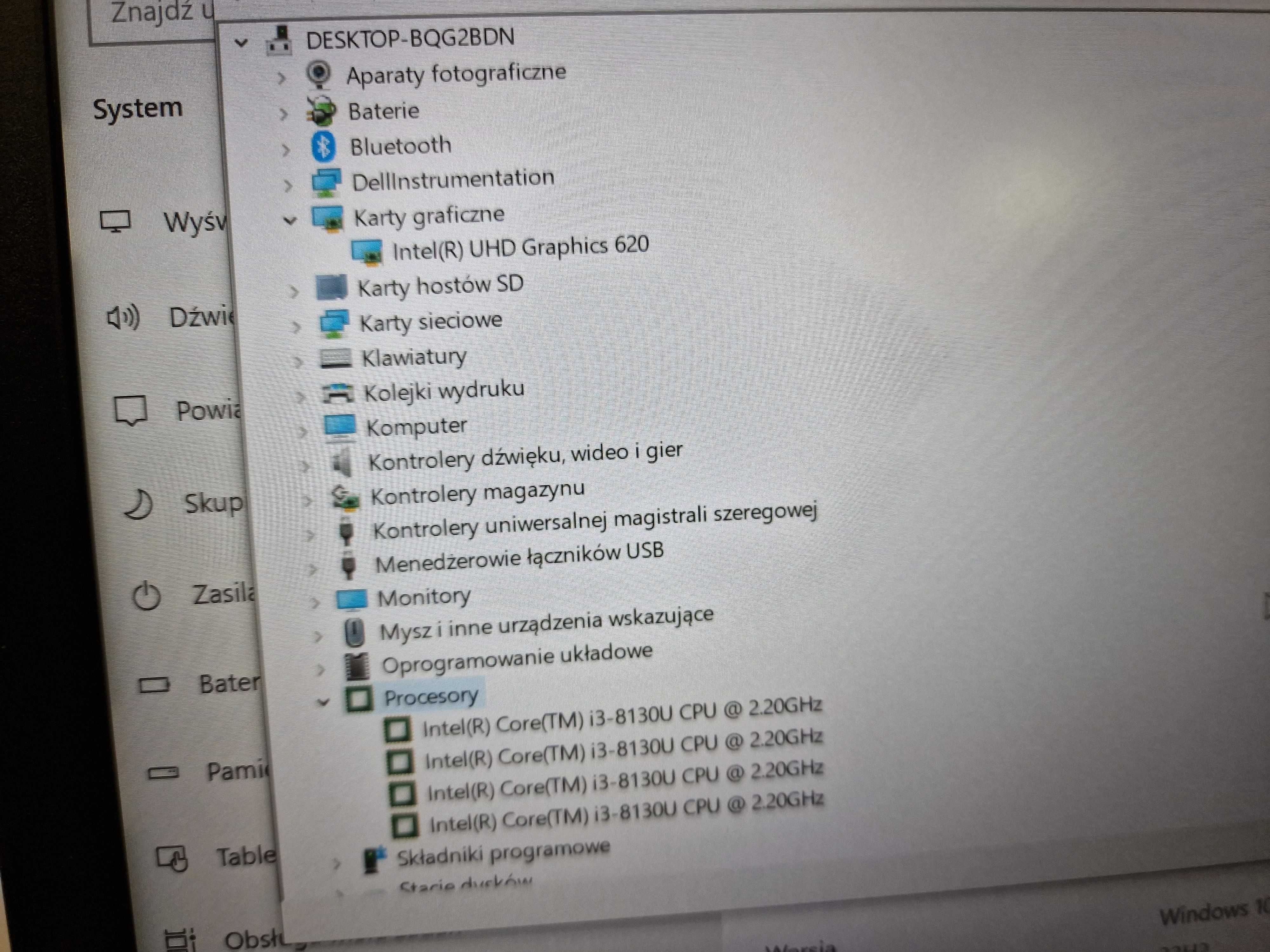 DELL Inspiron 13 5370/ i3-8130U/ 8GB/ 128GB/ UHD 620/ 13.3" FHD/ W10