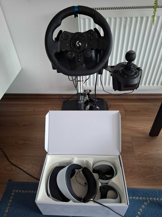 Kierownica Logitech G923 + Shifter G29 oraz stojak TAMDEL ETX-SNK1
