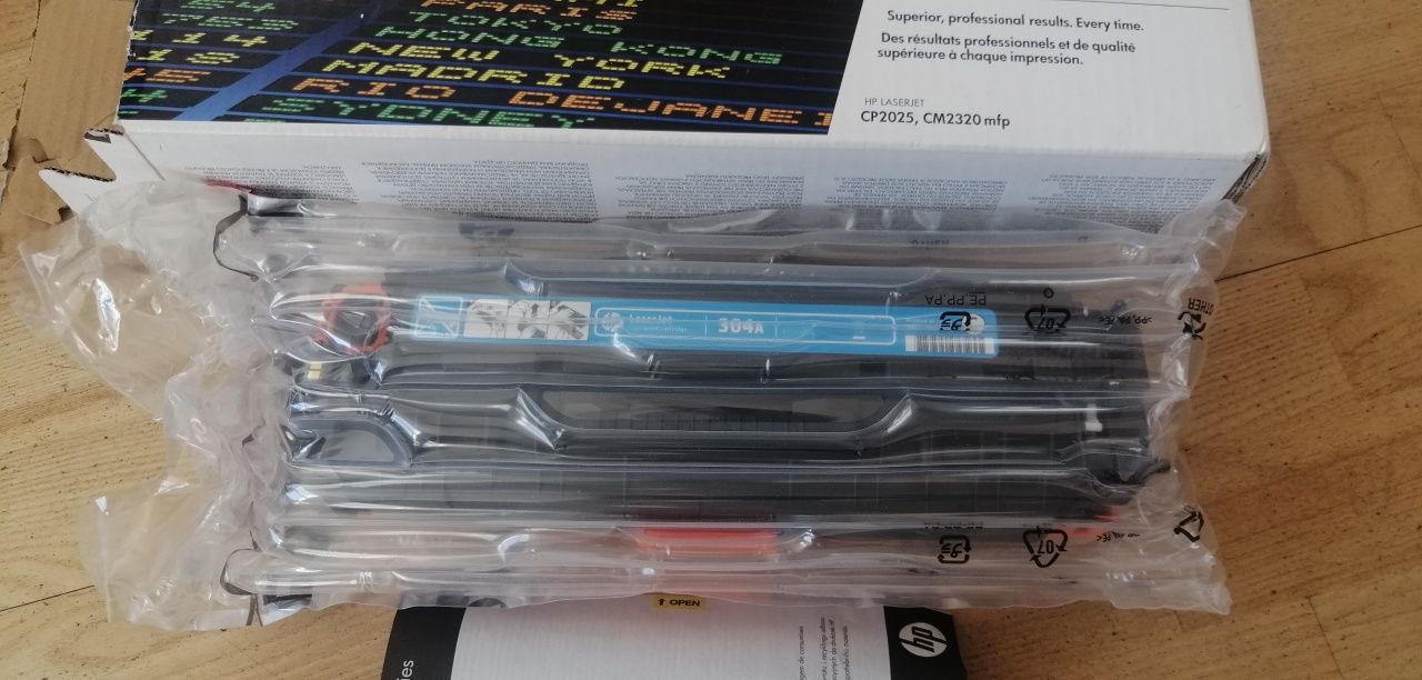 Hp tusz cartridge laserjet 304a cyan