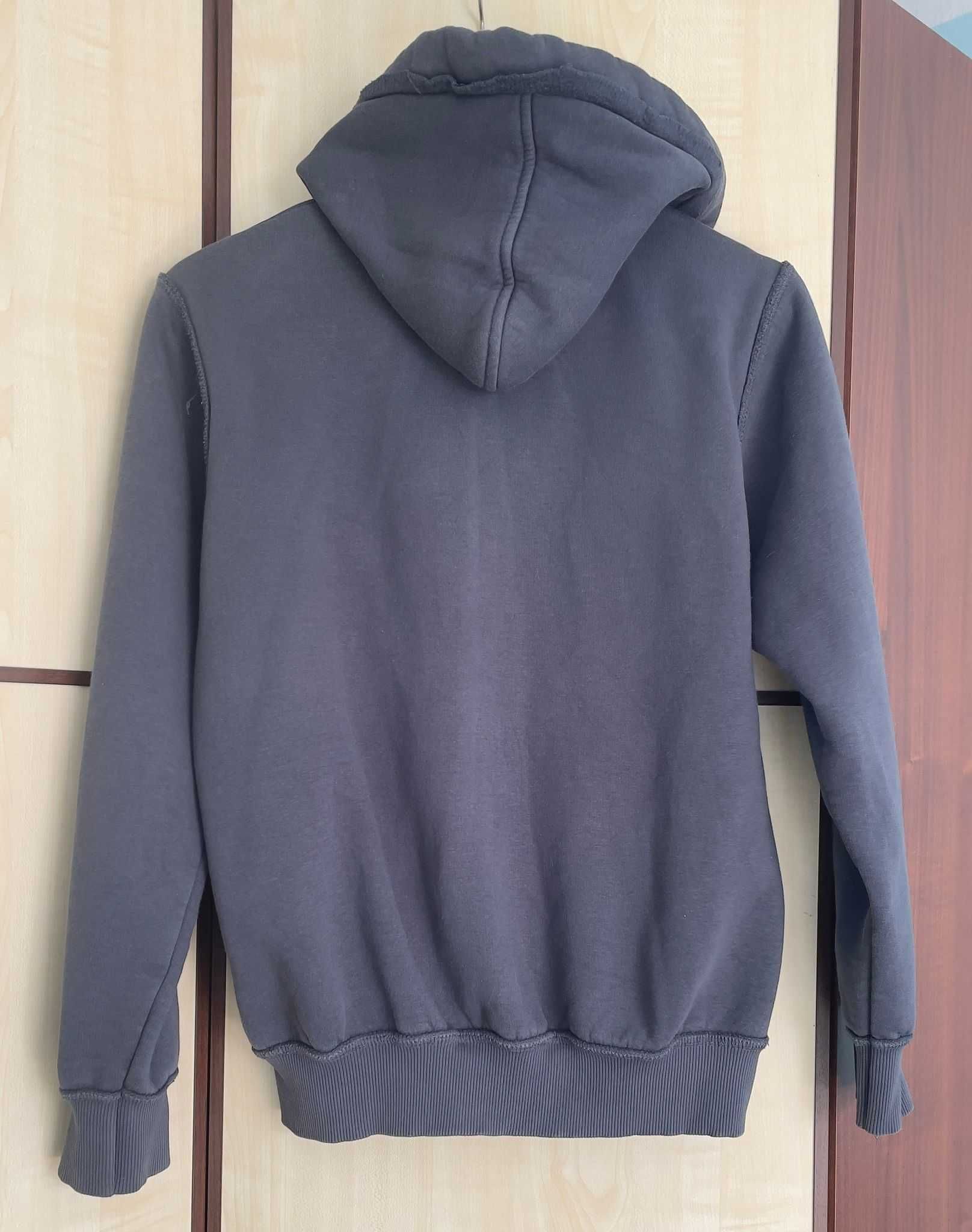 Bluza męska Superdry z kapturem - na zamek.