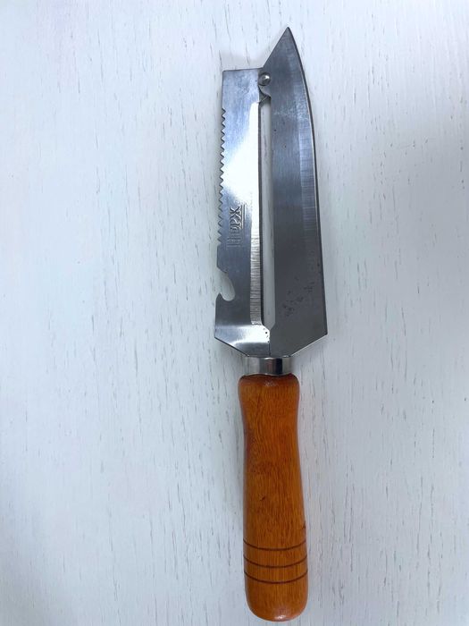 Obieraczka TASAK ze stali, Ostry Nóż do Szatkowania Kapusty 23 cm