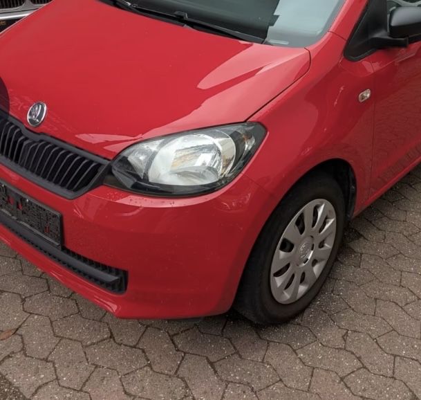Skoda citigo lampa przód przednia lewa europejska ładna