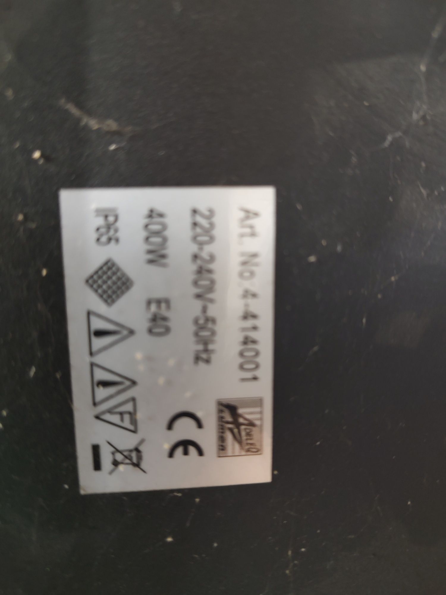 Halogen naświetlacz przemysłowy 400W IP65