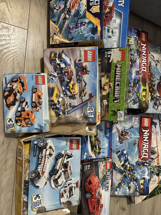 Klocki Lego rozne rodzaje