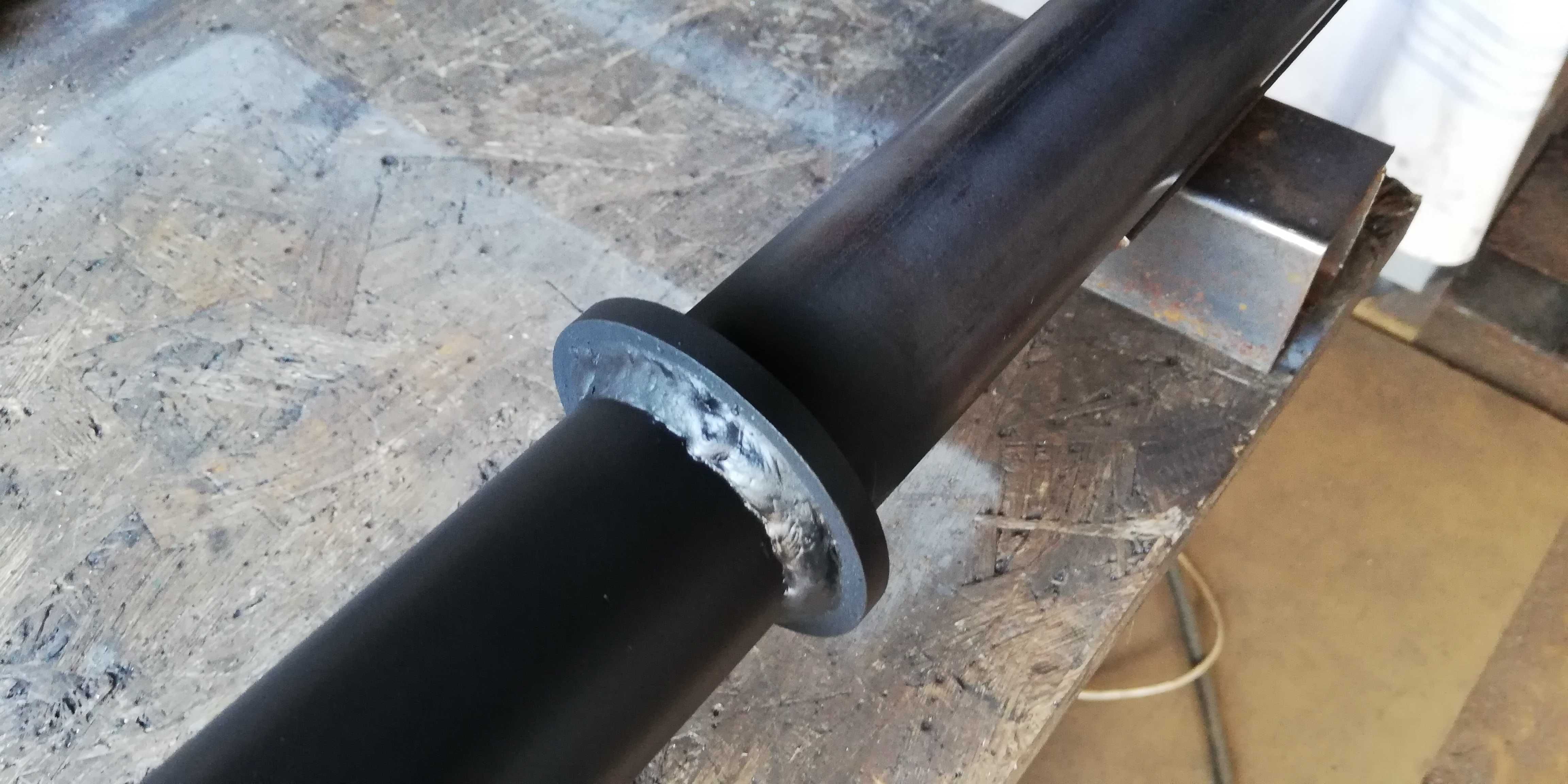 Gryf sztanga olimpijska  AXLE BARBELL 220 CM FAT BAR 400 kg