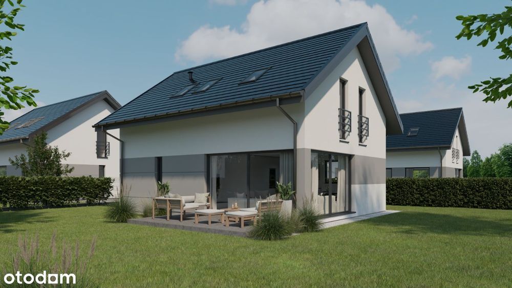 Dom 112 m2 Brzeziny, Bilcza koło Kielc, nowoczesne osiedle