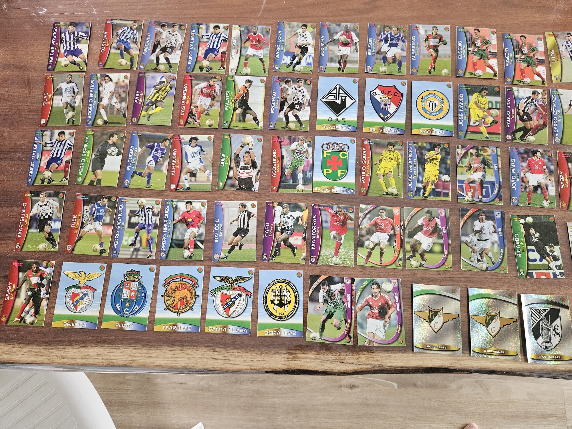 Lote cromos panino futebol 2002/2003