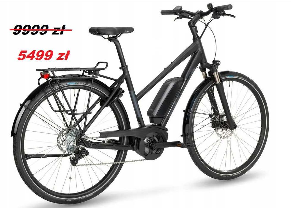 Rower BOSCH  elektryczny STEVE  LADY Rama 46 i 50  Hydr. -45% PROMOCJA
