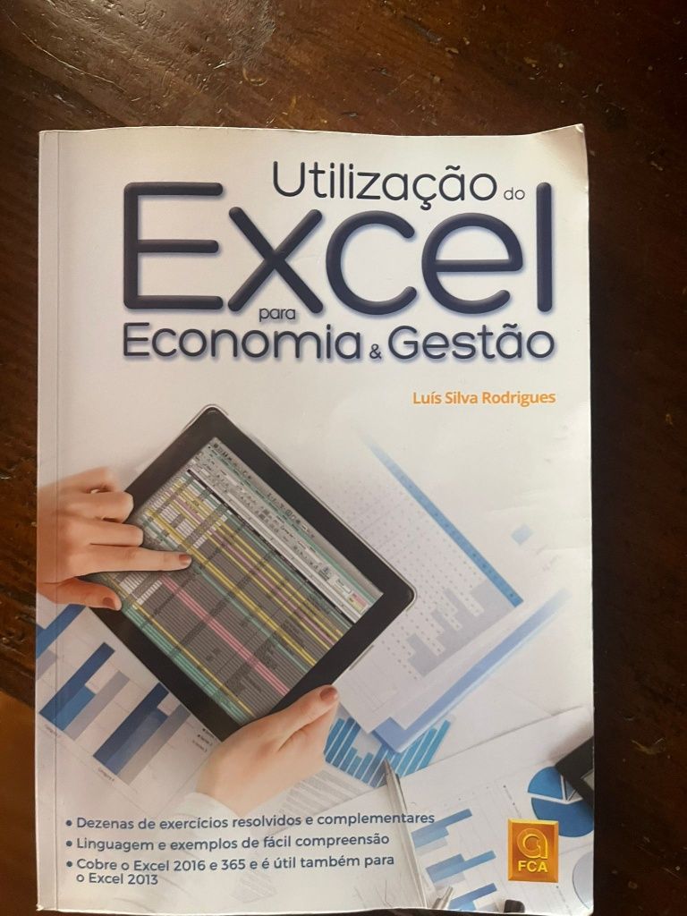 Livro Excel economia e gestão
