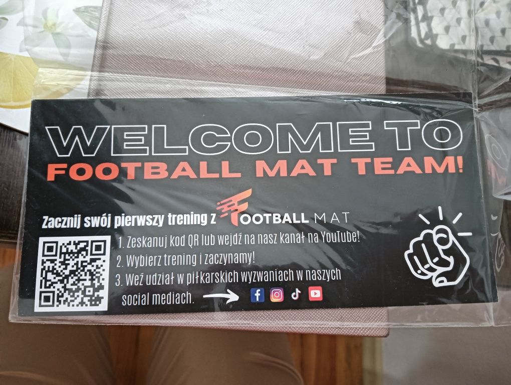 Footboll mat piłka nożna