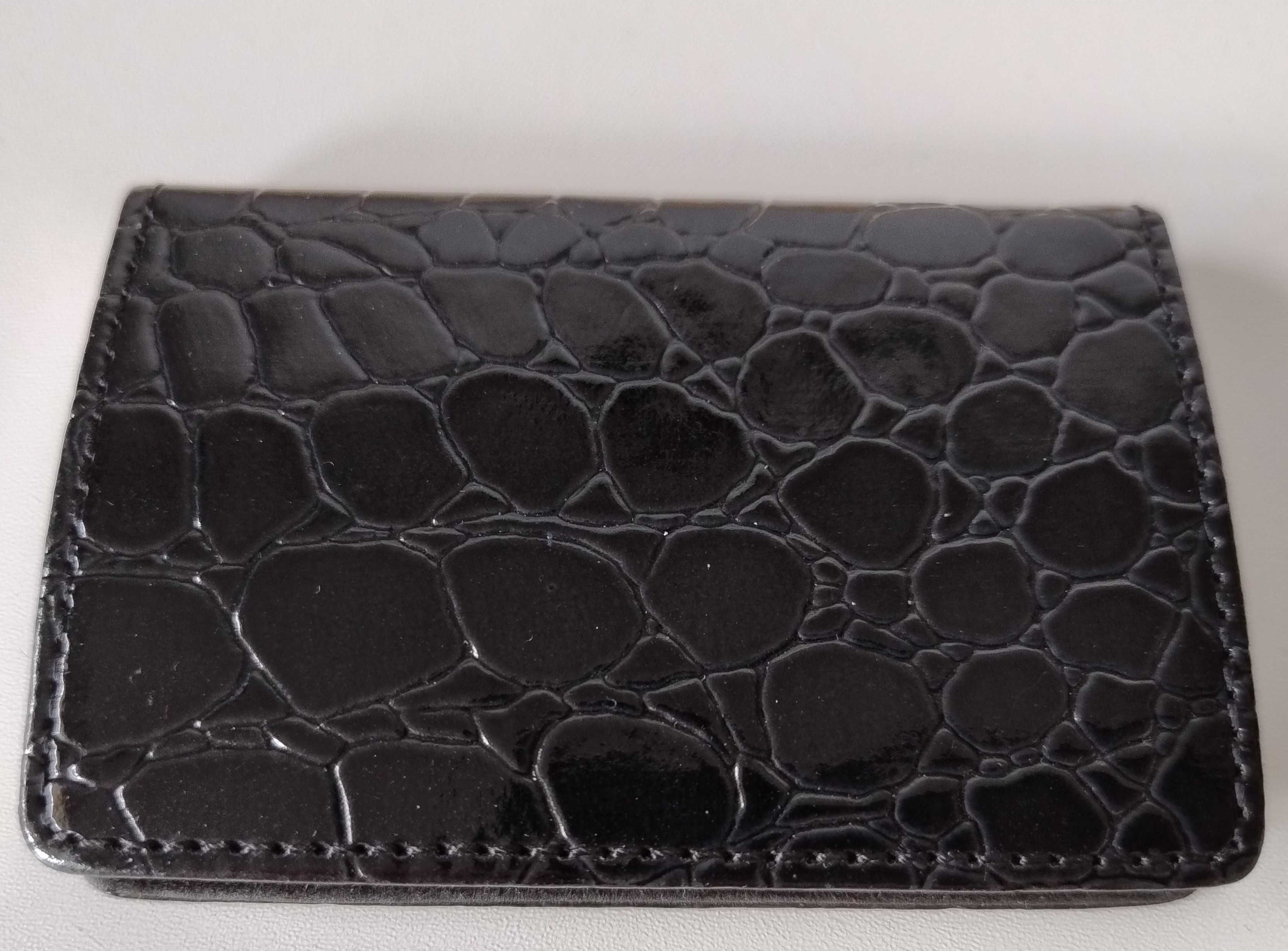 SUPER portfel Wizytownik w etui Roche Etui na wizytówki karty kredytow