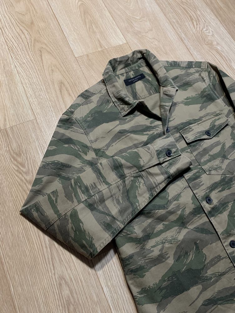 Allsaints Cayman LS Camo сорочка овершот