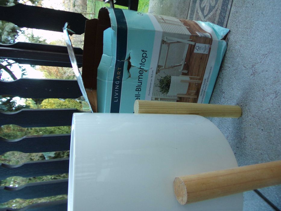 Duża XXL donica czarna rattan bambus Ikea Osłonka kwietnik latarnia