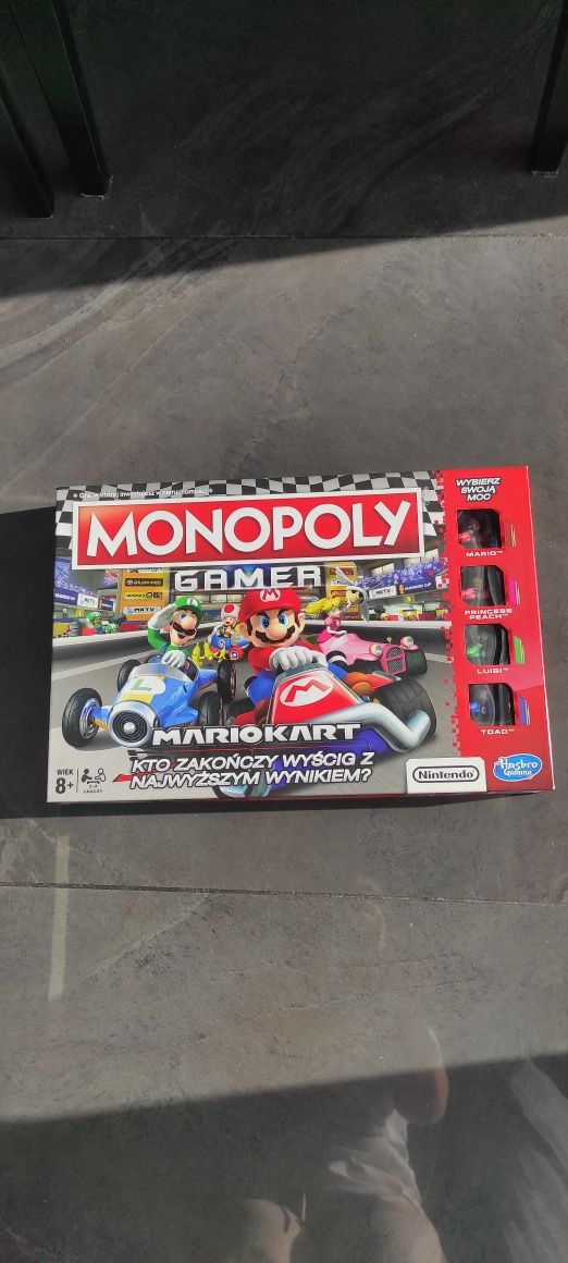 Gra planszowa Monopoly Mariokart