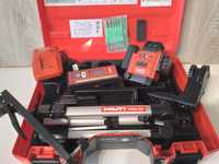 Hilti PM 30 MG laser krzyżowy zielony odbiornik kompletny zestaw 12v