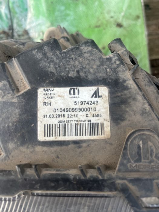 Продам фари світло фіат добло