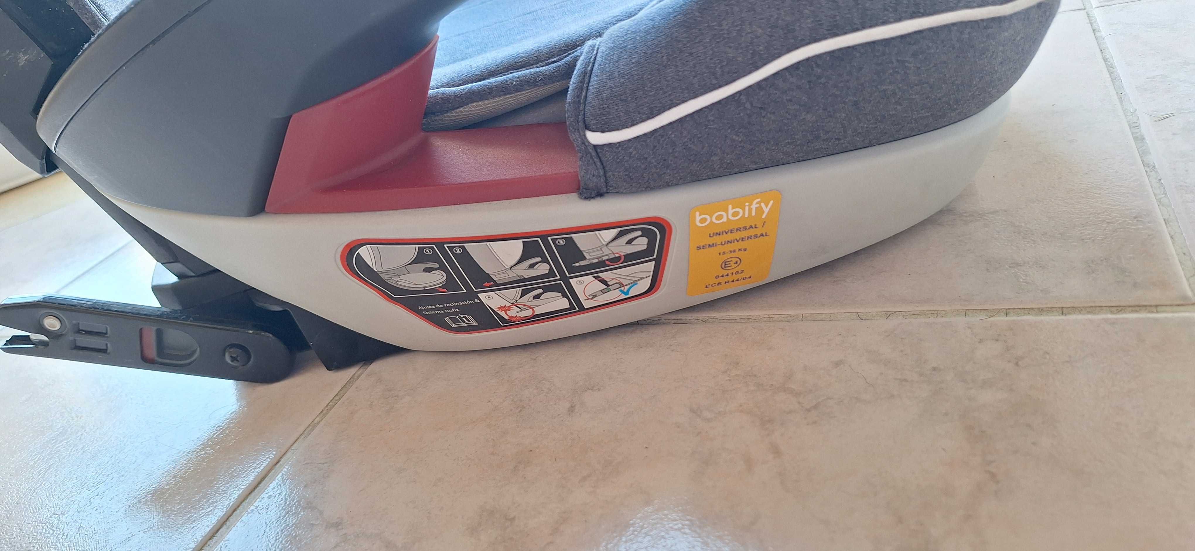 Cadeira Babify  criança automóvel 15 a 36 kgs