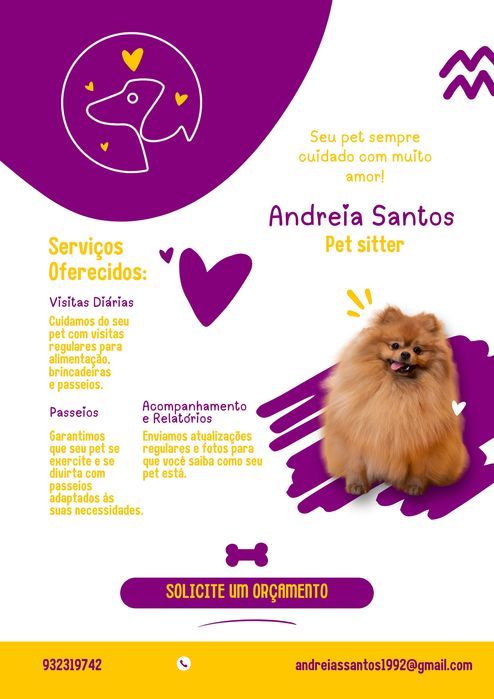 Andreia, pet-sitting