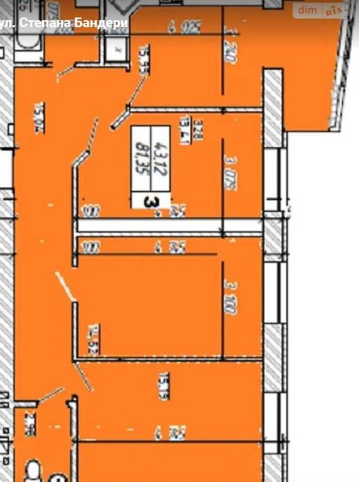 Продаж шикарної 3-ьох кімн квартири на Виставці. Рауш  VS ID: 35616
