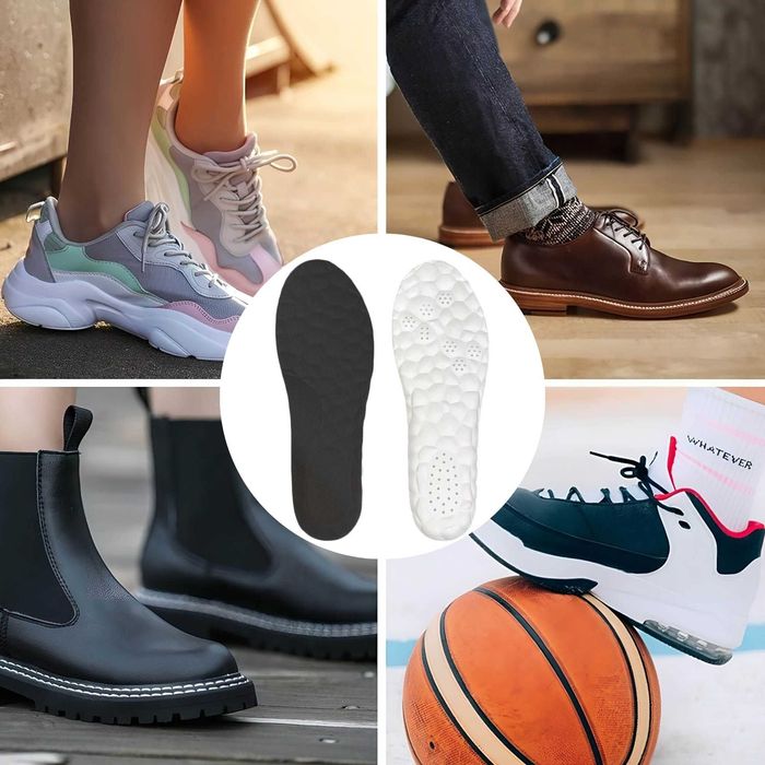 Miękkie Piankowe Wkładki do Butów Amortyzujące Ostrogi Piętowe 43-44