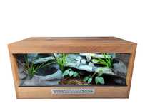Terrarium pustynne nr745 80/40/40 dla węża boa pyton DOSTĘPNE
