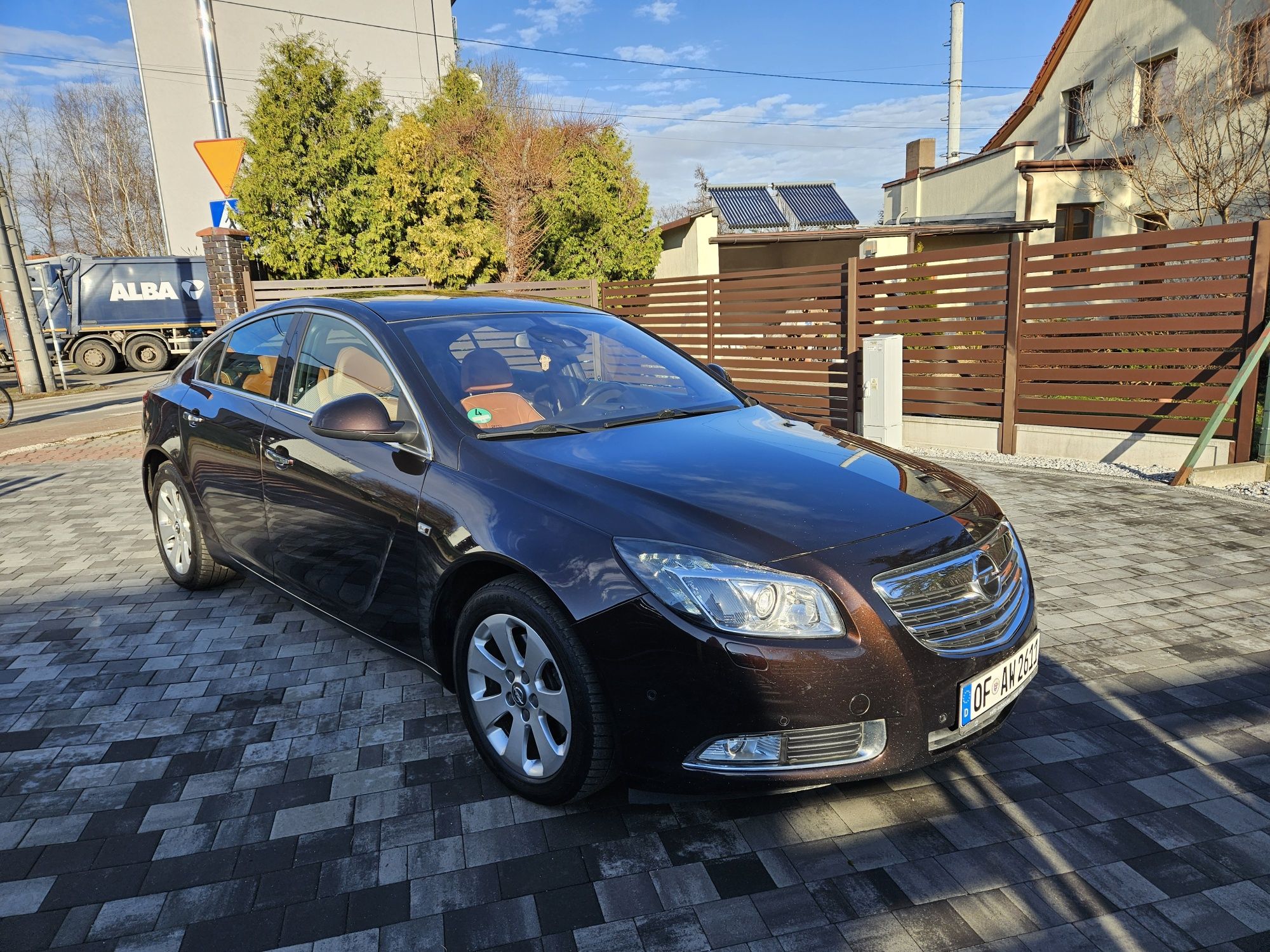 Opel Insignia 4x4 sedan 2011r 2.0 cdti 163km bixenon Czarny sufit