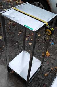 Kuchenny stół roboczy kwadratowy metalowy
