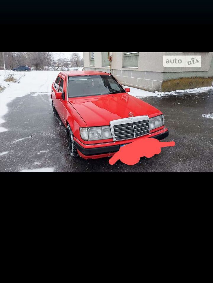 Mercedes W 124. 1991. 2.3