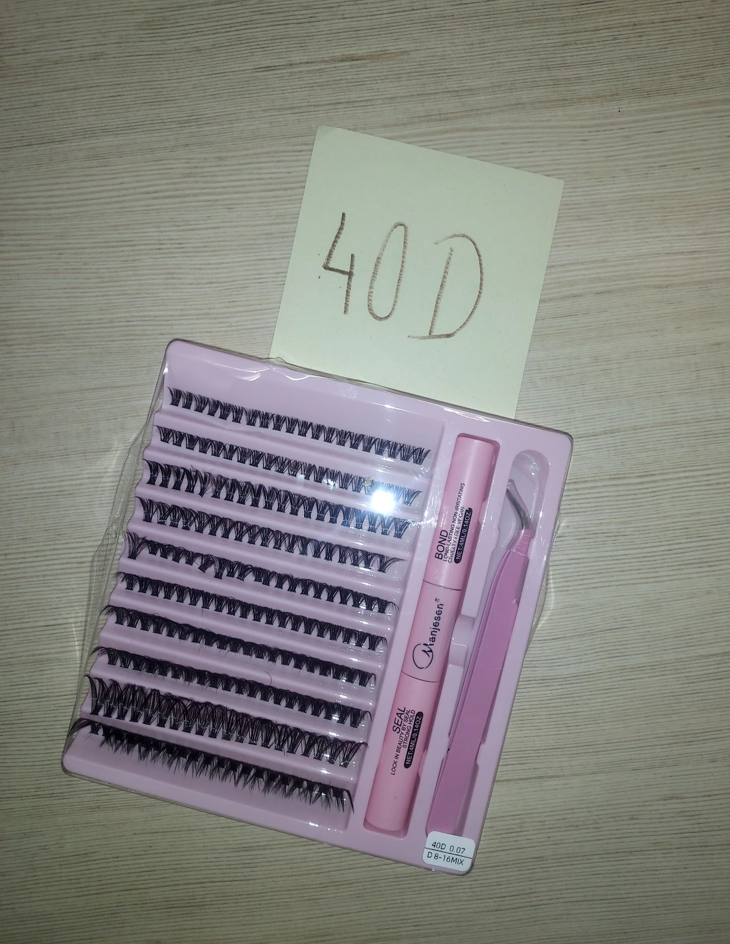 Zapas kępek do robienia rzęs #Kępki 4D #Eyelashes #rzęsy bondingowe
