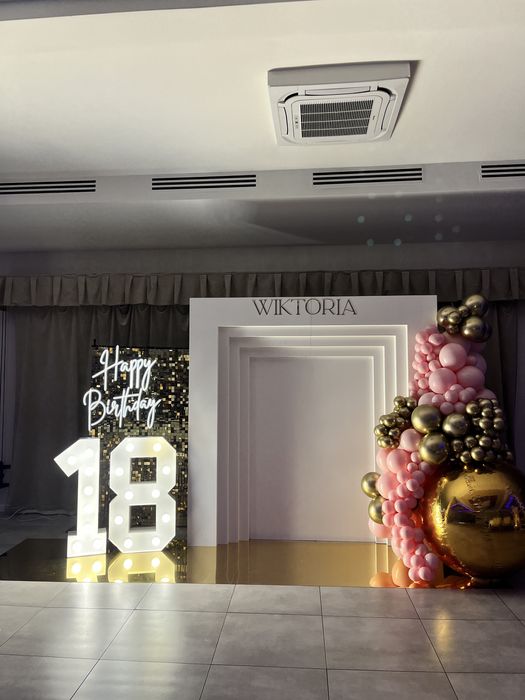 Dekoracje balonowe / Ścianki balonowe