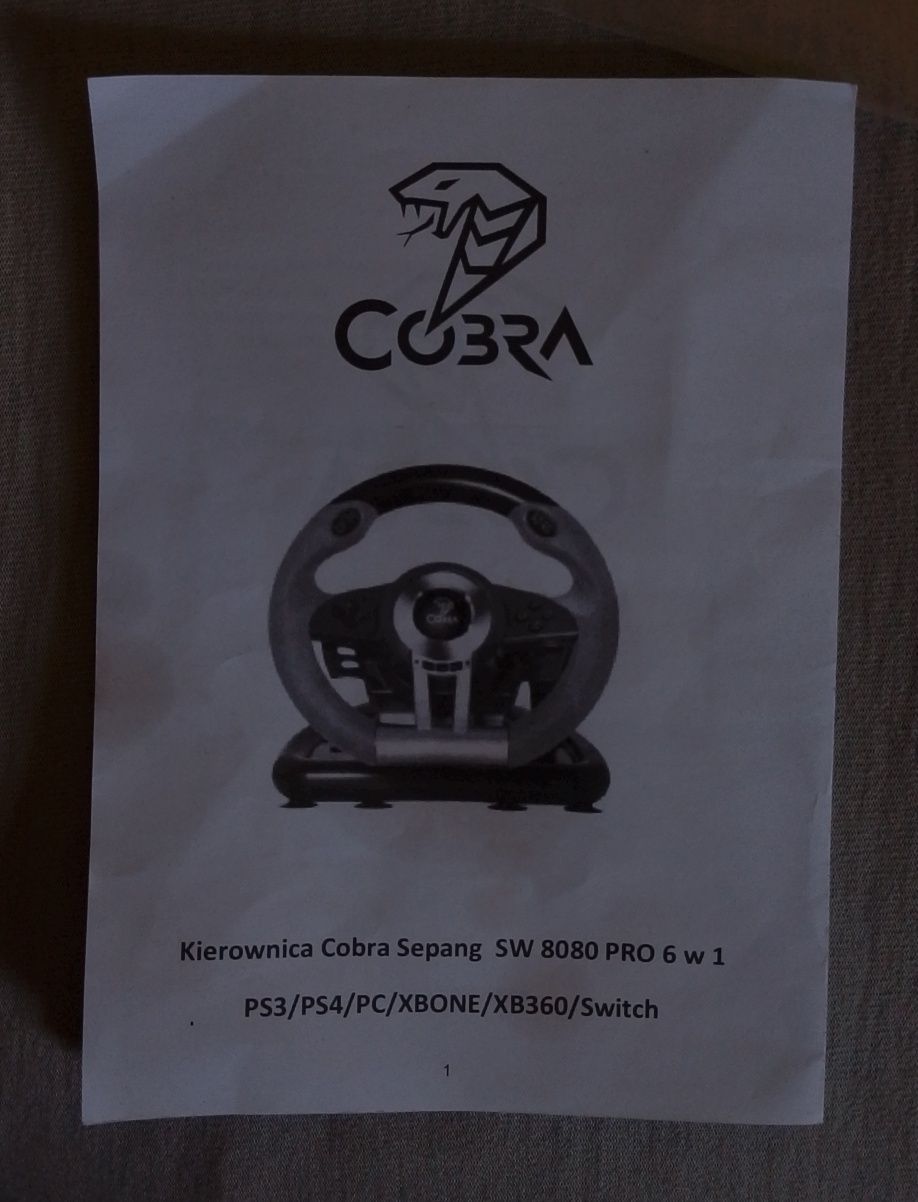Kierownica cobra sepang pro