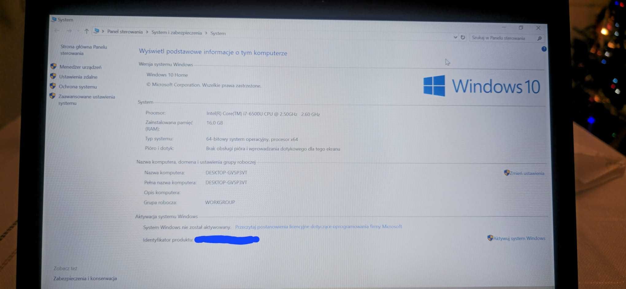 Laptop Fujitsu E736 i7-6500U 16 GB RAM 13'' Używany