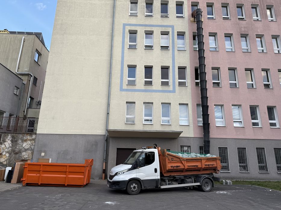 Wynajem kontenera na gruz smieci odpady