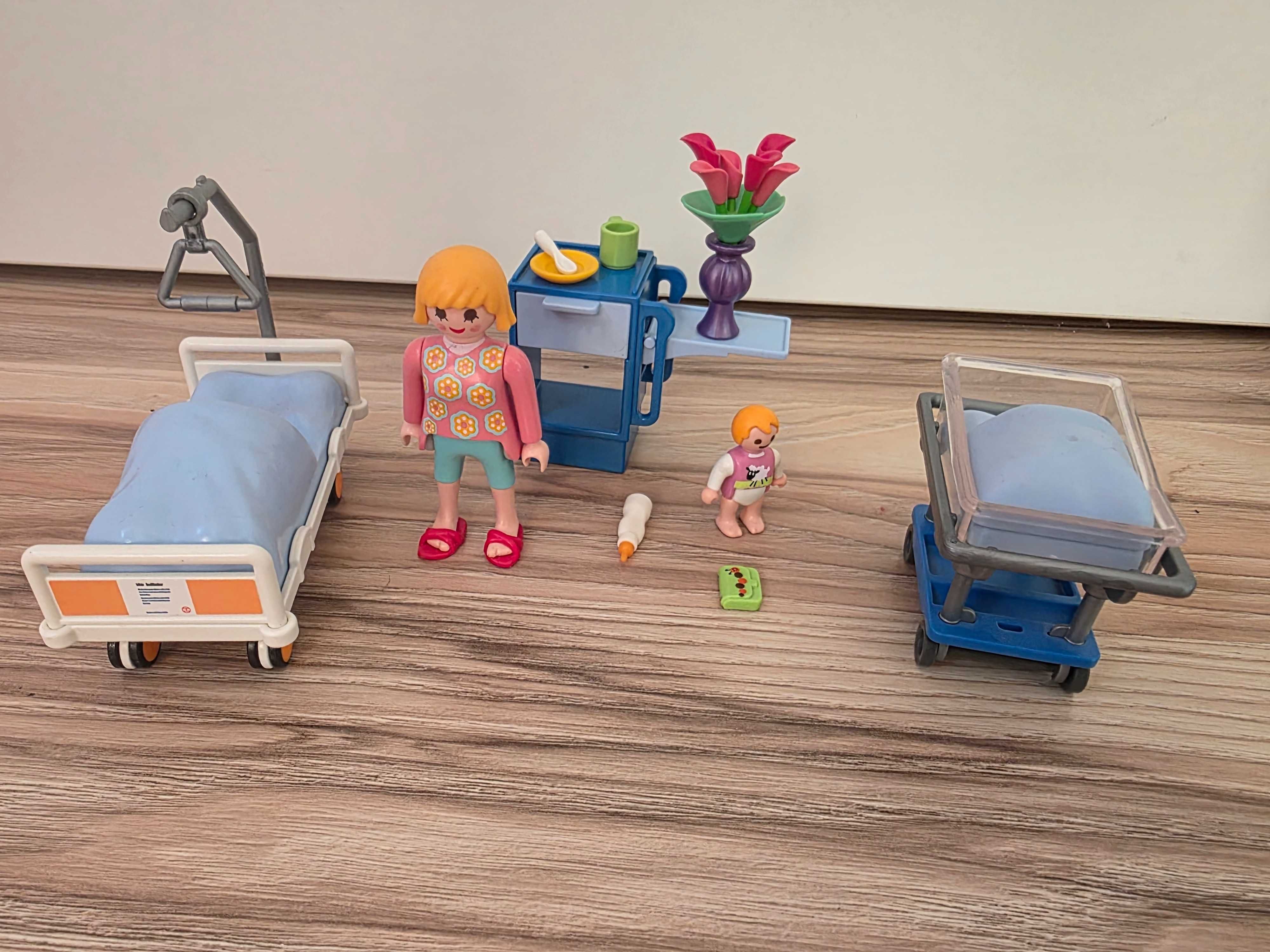 Playmobil Sala Chorych Z Łóżkiem Dla Niemowlaka 6660 Mama Niemowle Waz
