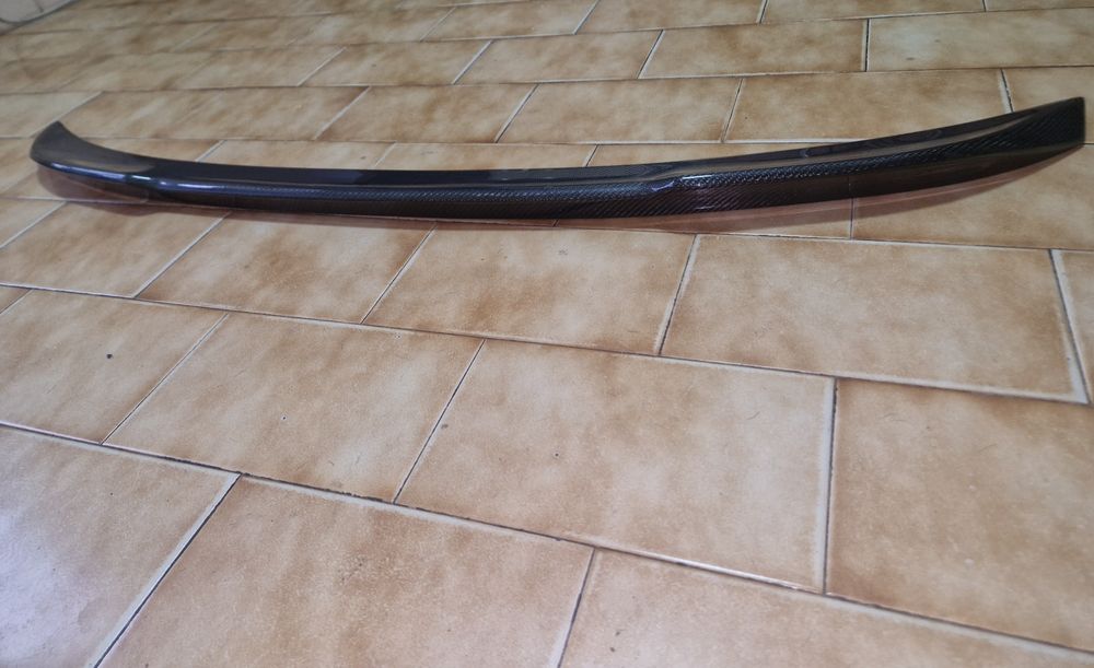 Lip spoiler aileron carbon bmw serie 3 e9x