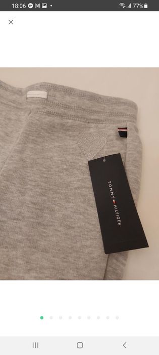 Штаны на флисе на девочку Tommy Hilfiger