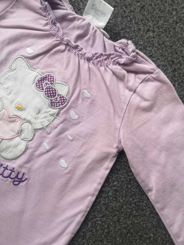 Zestaw pidżama Sanrio Hatley fioletowa Hello Kitty 80-86 cm 12-18m