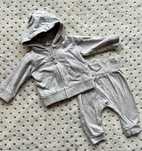 Szary dres dresik niemowlęcy r. 62/68 Cool Club H&M