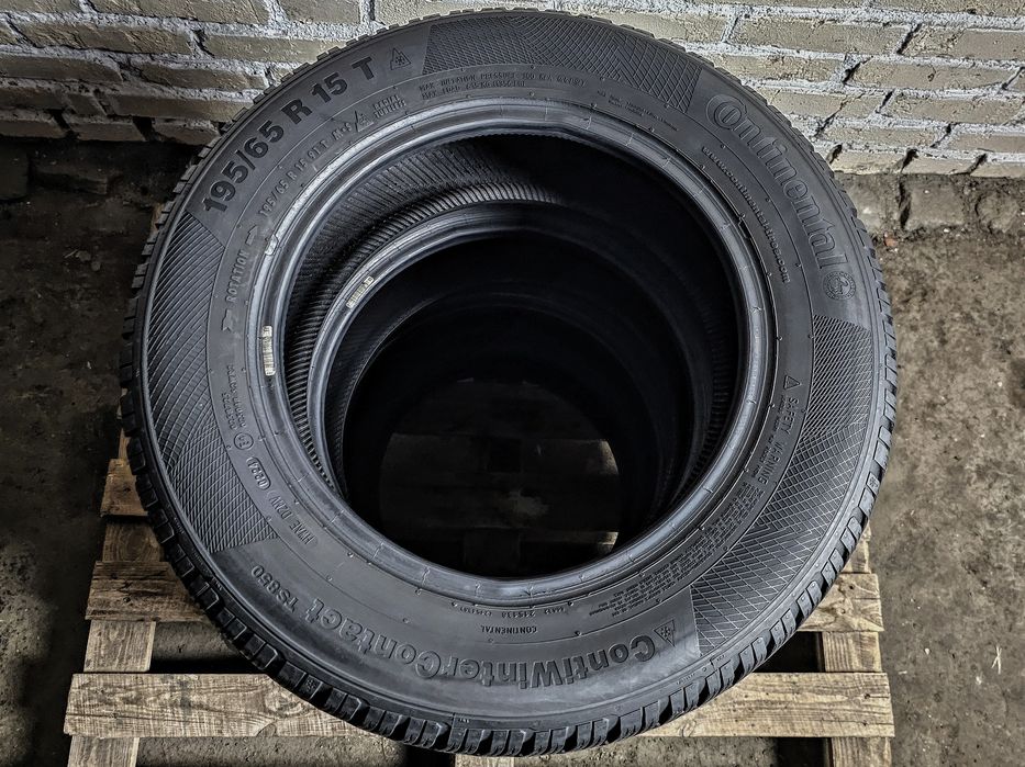 Зимові 195/65r15 Continental | 7mm | 2024 | CZ | Преміум шини | 4шт