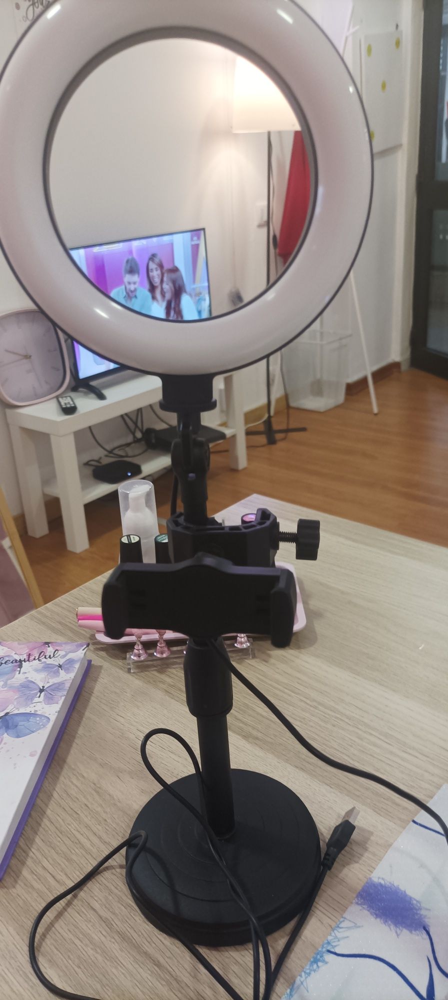 Ring light pequeno