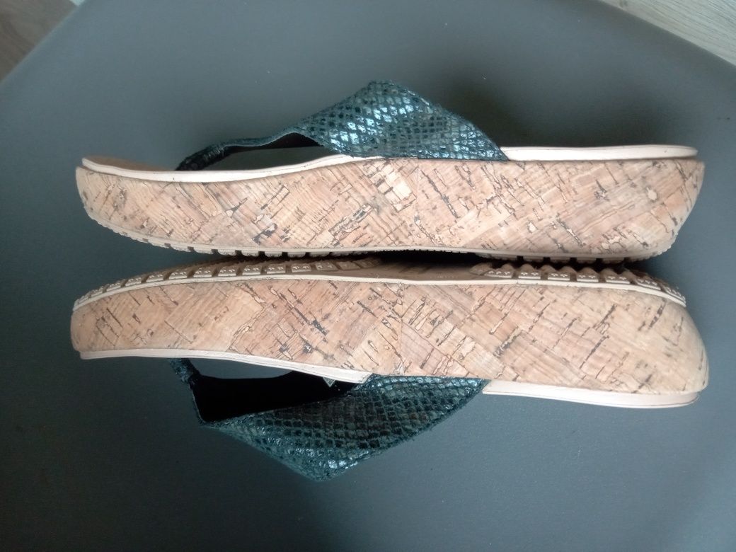 Crocs Fit Flops na koturnie rozmiar W9 39/40