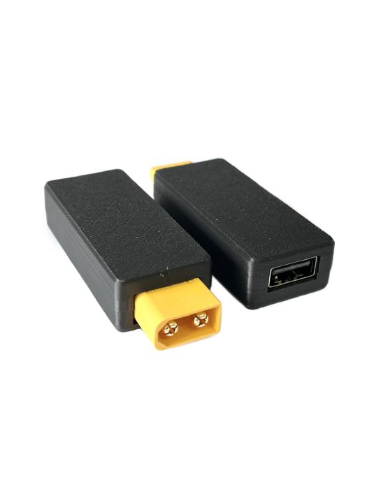 Адаптер xt60 на usb. Зарядка з fpv батареї на павербанк. Військовий.