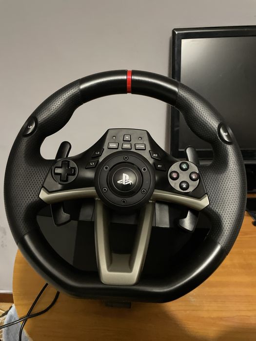 Volante e pedais racing whell apex